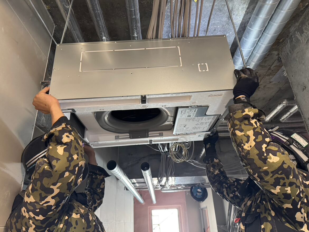 空調設備工事イメージ